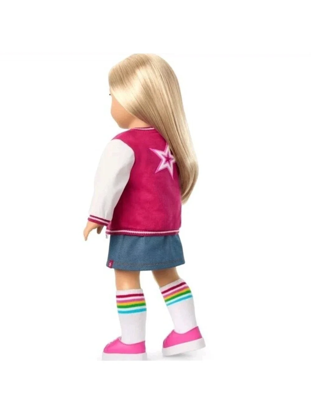 American Girl Doll Truly Me 100 w/Extra T-Shirt Blonde Hair Blue Eyes New In Box
